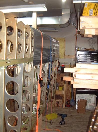 Second left skin fitting/tracing