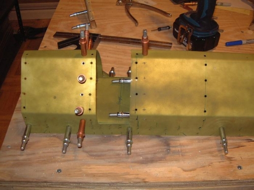 New hole locations marked