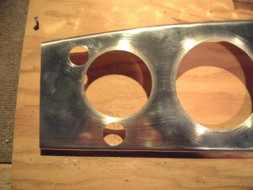 Aileron Cable Hole cut