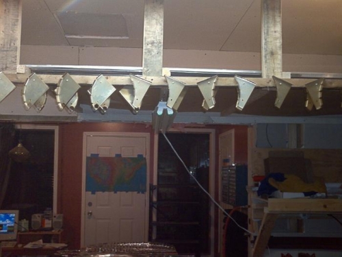 Alodined Ribs Drying