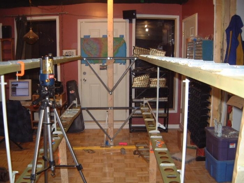 Fully supported spars