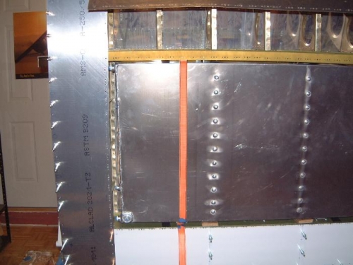 finding the bottom tank strap length.