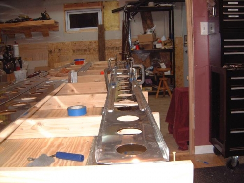 Left Main Spar Cap Strips