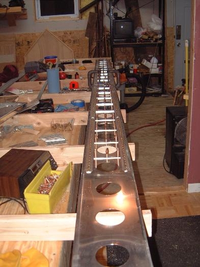 Left main spacers in place