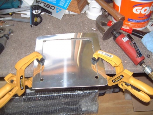 Oversized inspection ring