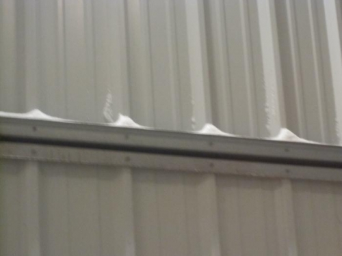 Snow in the Hangar