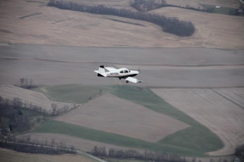 Flying to Lancaster