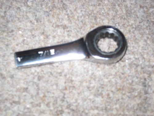 The new cut off ratchet wrench