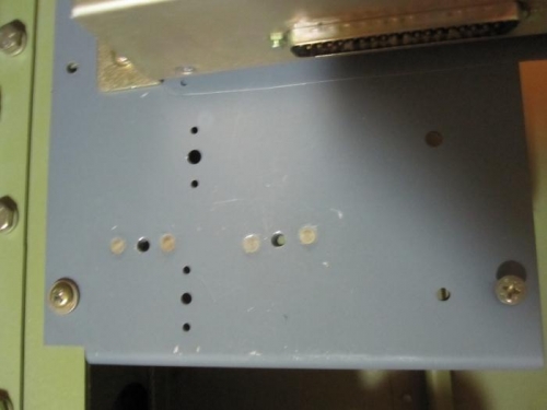 Nutplates installed