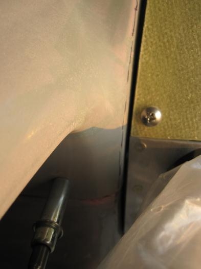 Spinner/Cowl gap marked