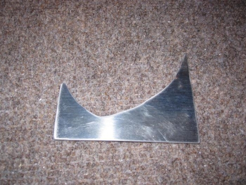 Filler plate rough cut