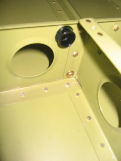 Replaced a rivet with a screw