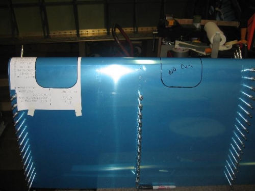 Moved the template left one bay
