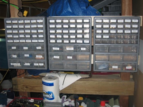 New parts organizers