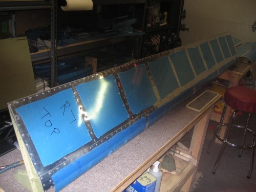 Top of right flap