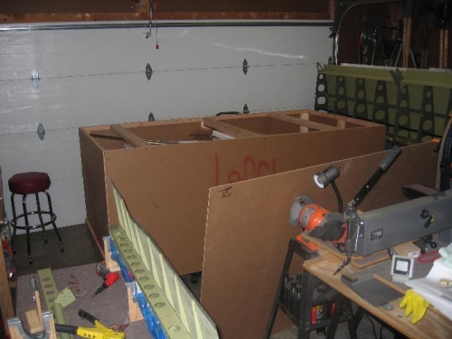 Crate in the garage