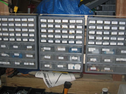 All parts stored