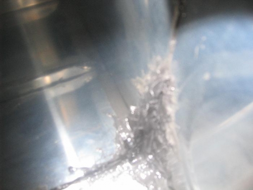 Bottom inside corner leak repaier