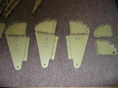 Left flap parts