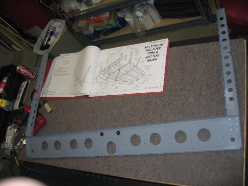 Completed fuselage bulkhead