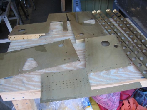 Parts all alodined