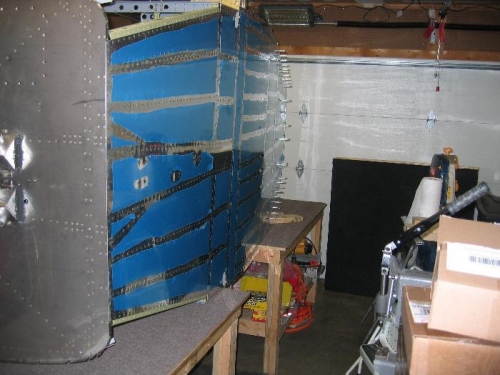 Bottom fuselage from the front