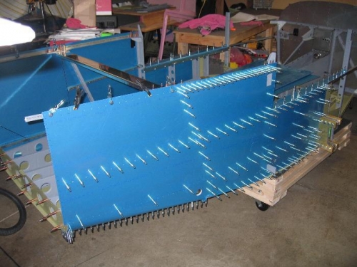Right middle fuselage skin
