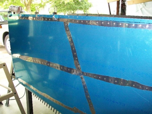 Right middle fuselage skin