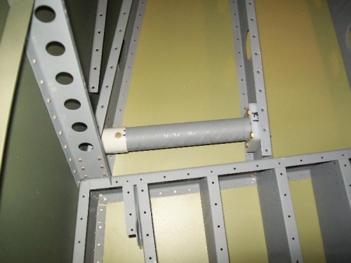 Right step bolted