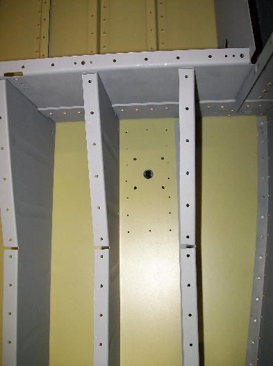 Matched drilled all the holes (this is the right side mount location)