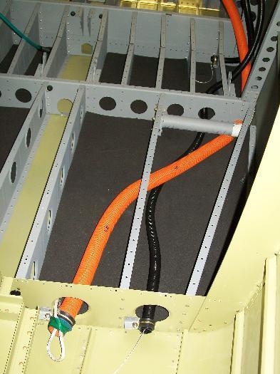 Right side conduit runs