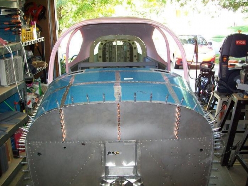 Front view with the cabin cover