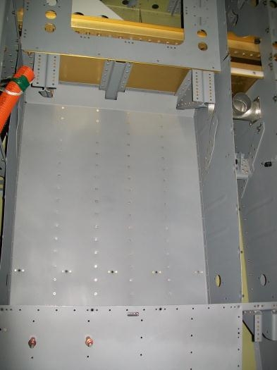 Left rear floor pan