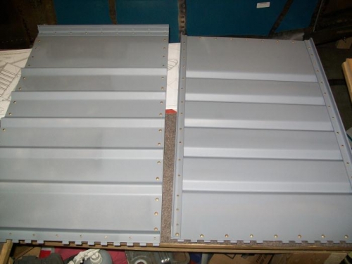 Rear Seat Backs assembled