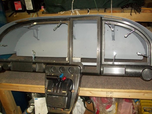 Throttle Quadrant temporarily mounted