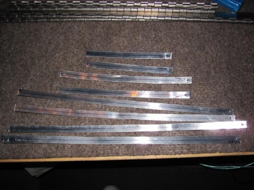 Shims with starting hole drilled