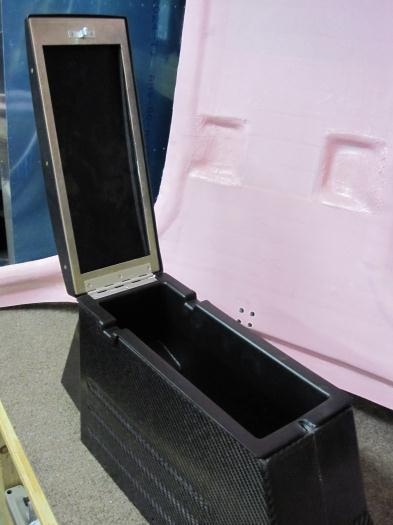 Arm Rest Lid and Hinge assembly added