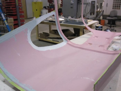 First coat on right side