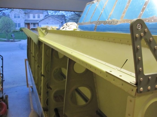 Almost all the rivets done on the top