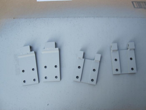 Left Door Hinge PRimed