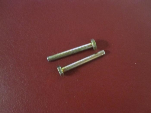 Left Door bolts cut