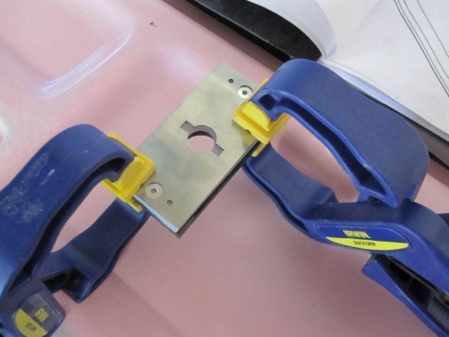 Match drilling Handle Plate