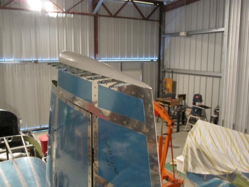 Top Rudder fairing