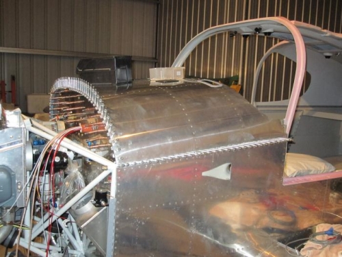 Upper Fuselage Assembly all clecoed