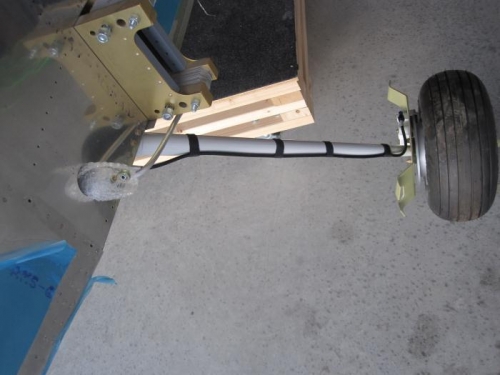 Brake lines rerouted