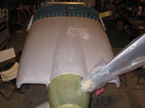 Top Cowl fitted