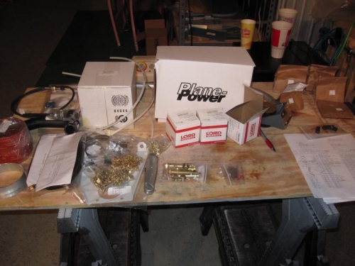 Parts to inventory