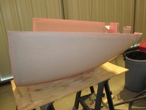 Bottom cowl trimmed, awaiting to be reinstalled