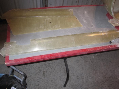Trimmed Nose Gear Leg Fairing