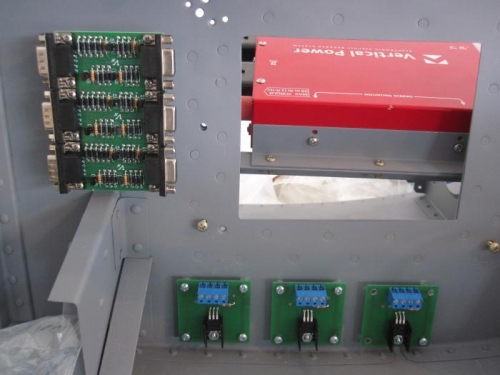 VX Aviation Annunciator board and three Van's dimmers